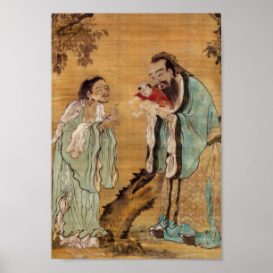 Poster Confucius e Buddha