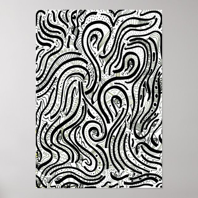 Póster Confusão em massa (Frente)