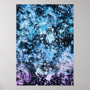 Poster congelado da arte abstracta