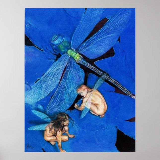 Póster Congelado em Voo (Frente)