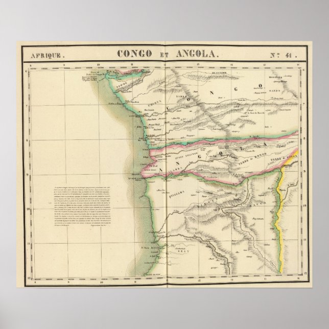 Póster Congo, África 41 (Frente)