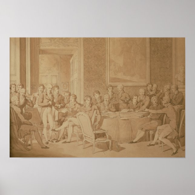 Poster Congresso de Viena, 1815 (Frente)