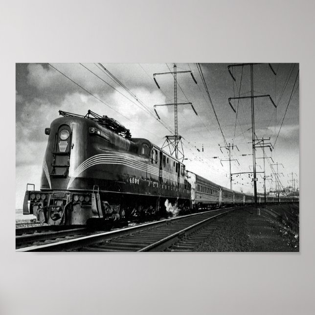 Poster Congresso dos Caminhos de Ferro da Pensilvânia (Frente)