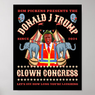 Poster Congresso Funny Trump Presidente Trump Ganhou 202