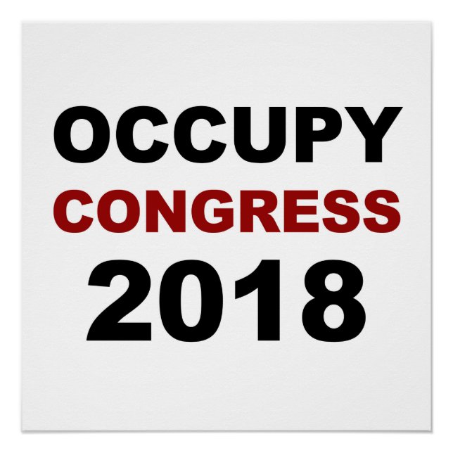 Póster Congresso Occupy 2018 (Frente)