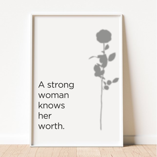 Poster Conheça o seu valor (Criador carregado)