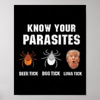 Conheça Seus Parasitas - Engraçado Anti Trump