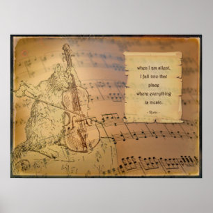 Poster conheceu gedicht Rumi