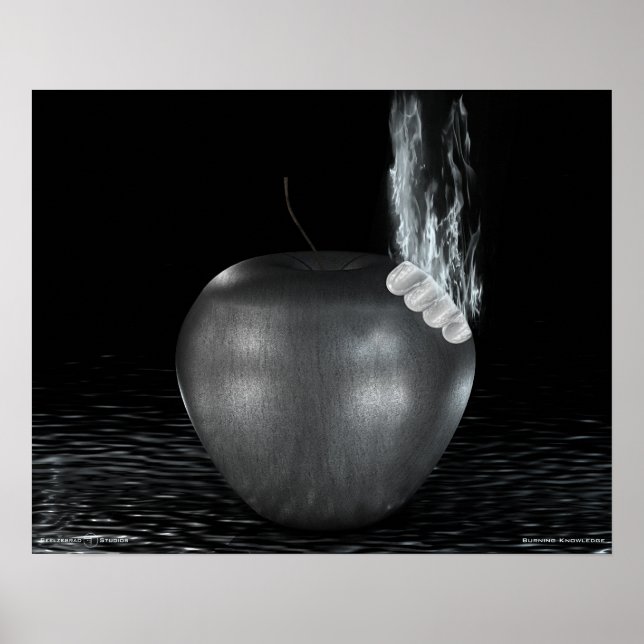 Poster Conhecimento Ardente (Frente)