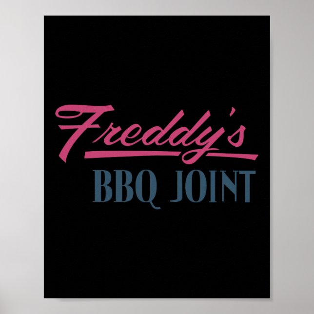 Poster Conjunto de Churrascos de Freddy (Frente)