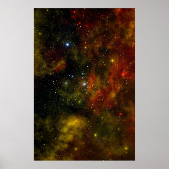 Póster Conjunto de estrela do Cygnus OB2 (Frente)