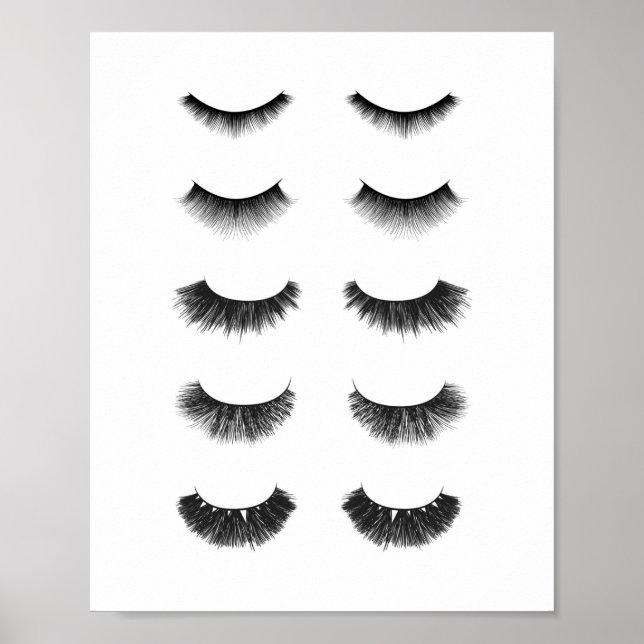 Poster Conjunto de Eyelashes (Frente)