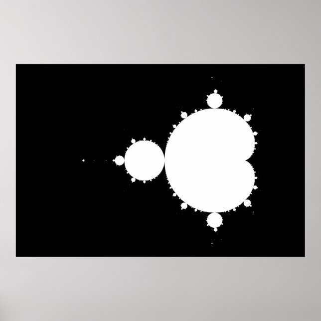 Póster Conjunto de Mandelbrot Original 02 - Fractal Poste (Frente)