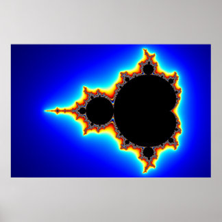 Póster Conjunto de Mandelbrot Original 03 - Fractal Poste
