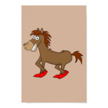 Conjunto de papelaria para design de cavalos