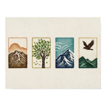 Conjunto Mínimo da Natureza – Arte de Montanha e Á