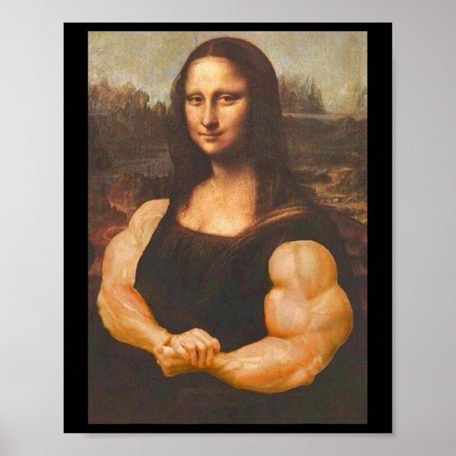 Poster Conjuntos de Trabalho de Ginástica Muscular Mona L (Frente)
