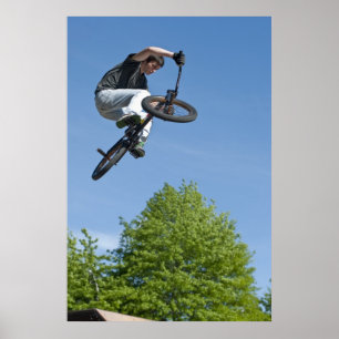 Poster Conluio da bicicleta de BMX