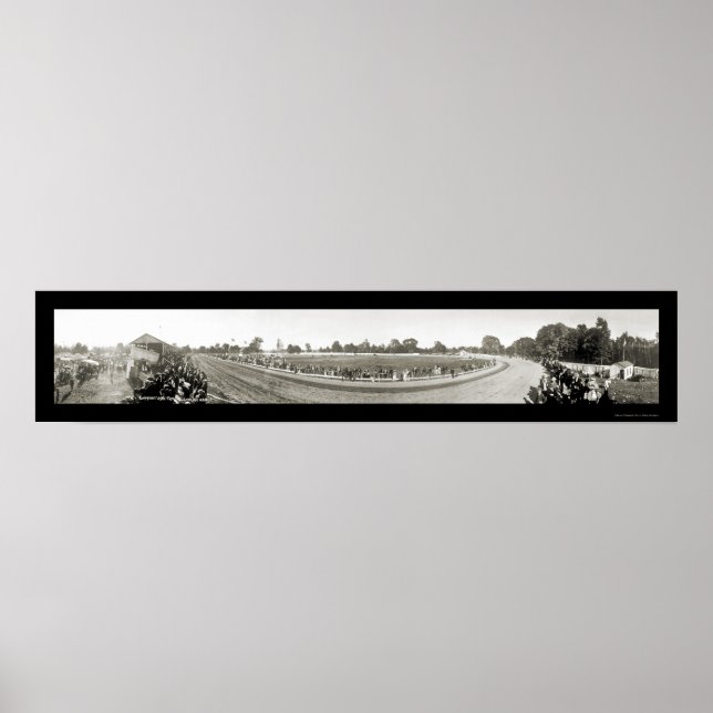 Póster Conneaut Lake PA Foto 1909 (Frente)