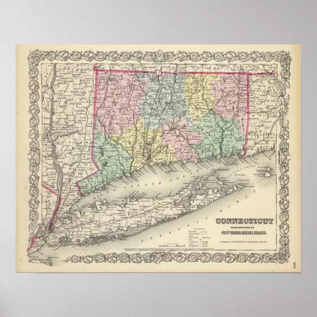 Póster Connecticut (Frente)