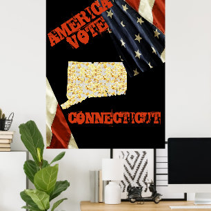 POSTER CONNECTICUT