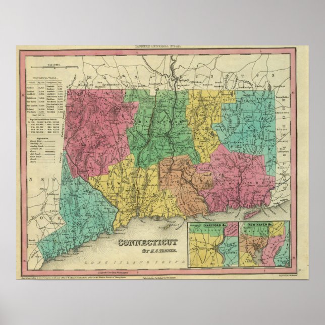 Poster Connecticut 11 (Frente)