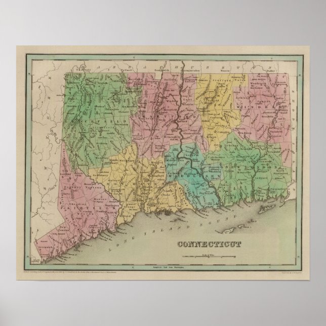 Poster Connecticut 9 (Frente)