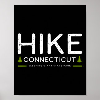 Poster Connecticut Ct Parque Sleeping Giant Caminhada Árv
