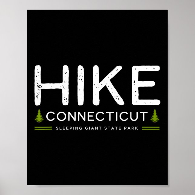 Poster Connecticut Ct Parque Sleeping Giant Caminhada Árv (Frente)