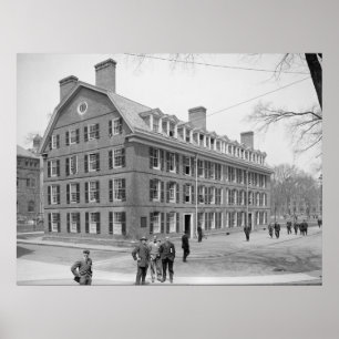 Póster Connecticut Hall (Universidade de Yale)