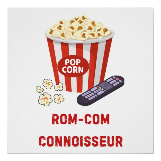 Póster Connoisseur de Comédia Romântica (Frente)