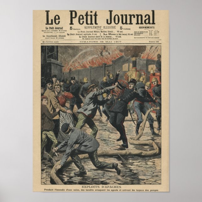 Póster Conquistas do Apache (Frente)