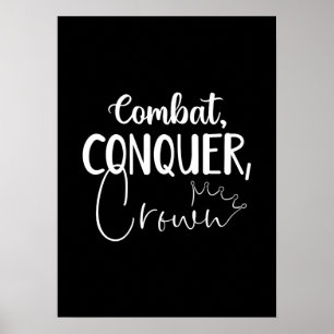 Poster Conquiste, Coroa - Motivação do Sucesso do Hustle 