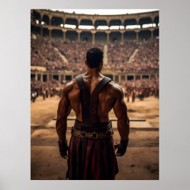 Poster Conquiste o Coliseu: Antigo Gladiador Arena Pos