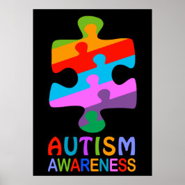 Póster Consciência do Autismo