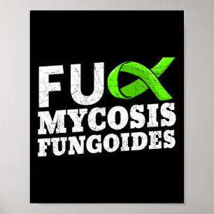 Poster Consciência do Câncer de Linfoma Mf Micose Fungoid