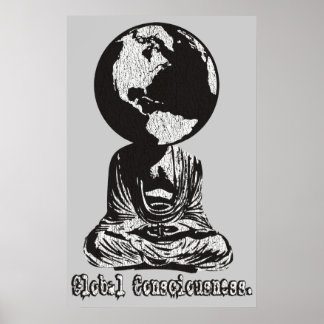 Póster Consciência global