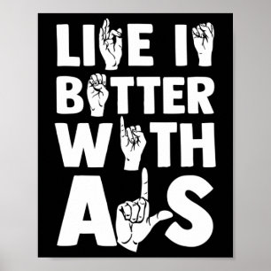 Poster Consciência Surda em ASL e Língua de Sinais 2