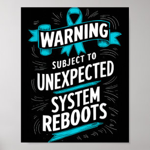 Poster Consciencialização da Disautonomia POTS Reboot do 