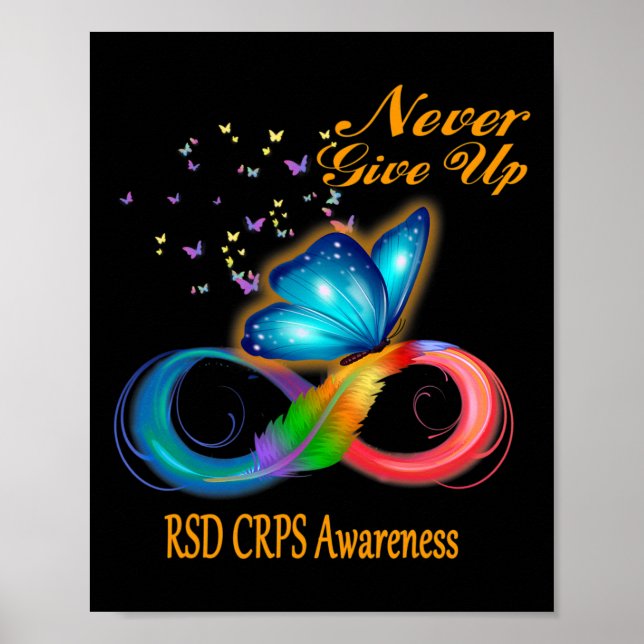 Poster Conscientização da Rsd Crps Borboleta  (Frente)