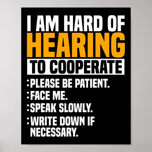 Poster Conscientização de Surdos Implante de Aparelho Aud (Frente)