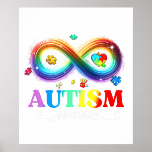 Poster conscientização do autismo