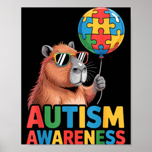 Poster Conscientização do autismo
