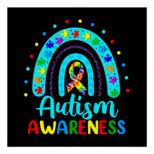 Póster Conscientização do Autismo