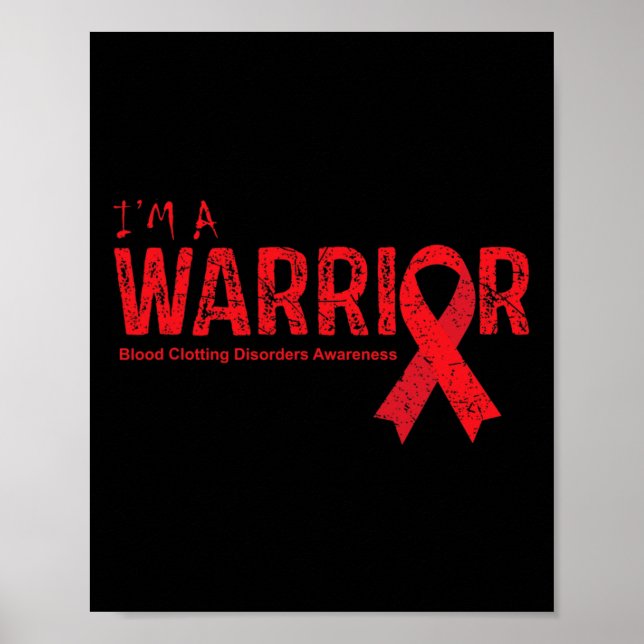 Poster Conscientização do Câncer de Sangue 2 (Frente)