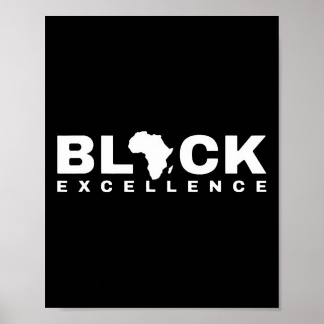 Poster Conscientização do Mês da História Negra Afro-Amer (Frente)