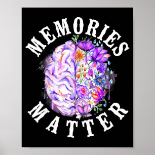 Poster Conscientização do Suporte à Demência de Alzheimer