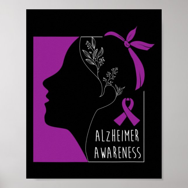 Poster Conscientização Heimer Para Mulheres  (Frente)