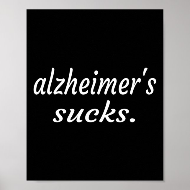 Poster Conscientização sobre a Demência de Heimerheimer D (Frente)