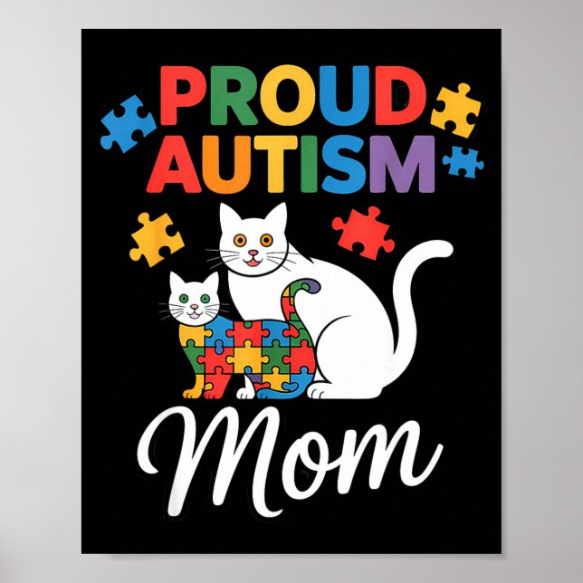 Poster Conscientização sobre autismo (Frente)